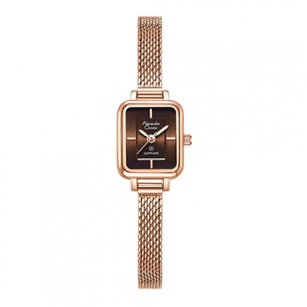 Alexandre Christie AC 2B38 Rosegold Brown LHBRGBO Mini Size